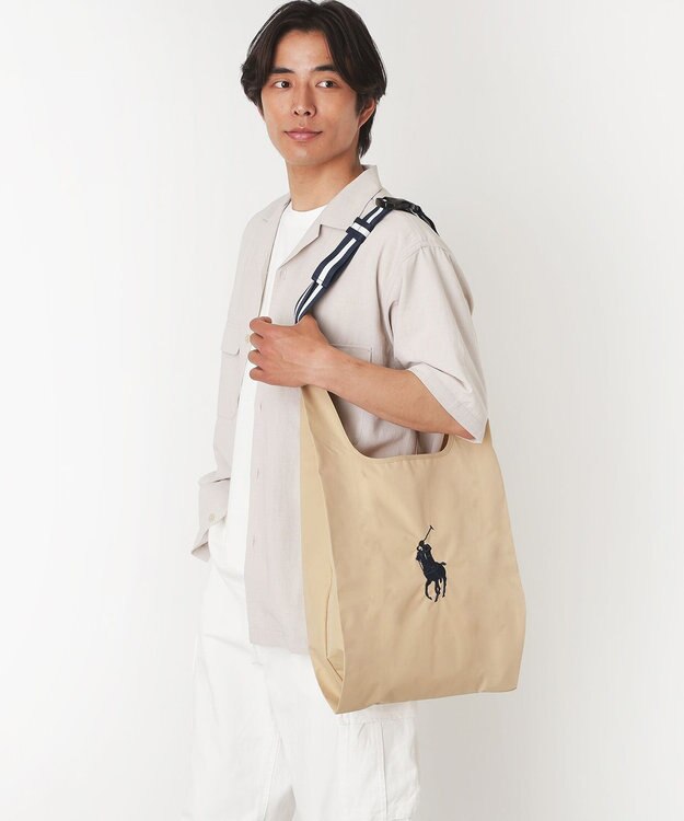 POLO RALPH LAUREN(ポロ ラルフローレン)ベルト付きレインバッグ