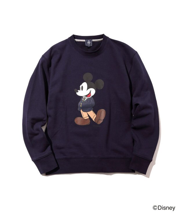 DISNEY COLLECTION】【UNISEX】イラスト スウェットシャツ / ミッキー