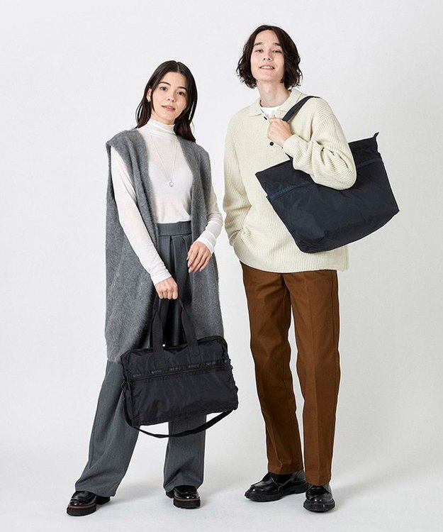 CARLIN ZIP TOP TOTE BAG/ディープシーブルー / LeSportsac