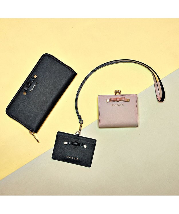 TINY RIBBON BIFOLD WALLET 2つ折り財布 / TOCCA | ファッション通販