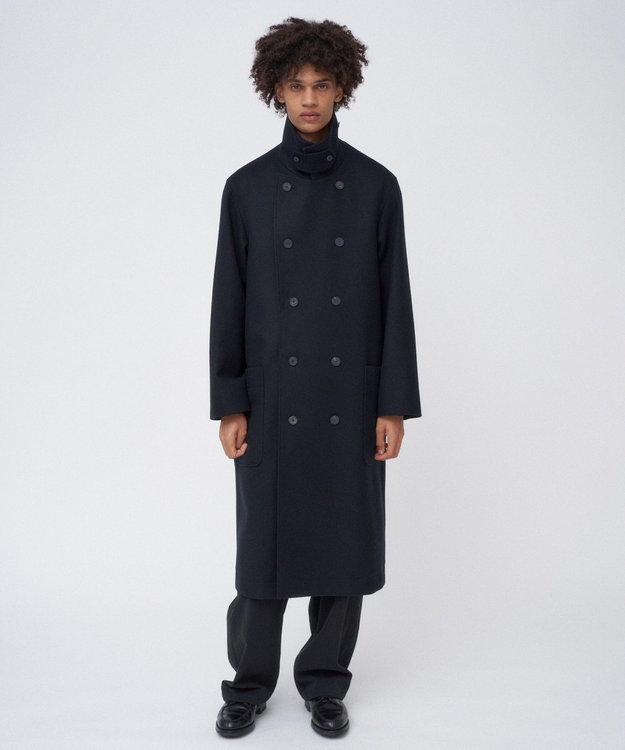 SUPER 160S DOUBLE SAXONY | ダブルブレストコート - UNISEX / ATON