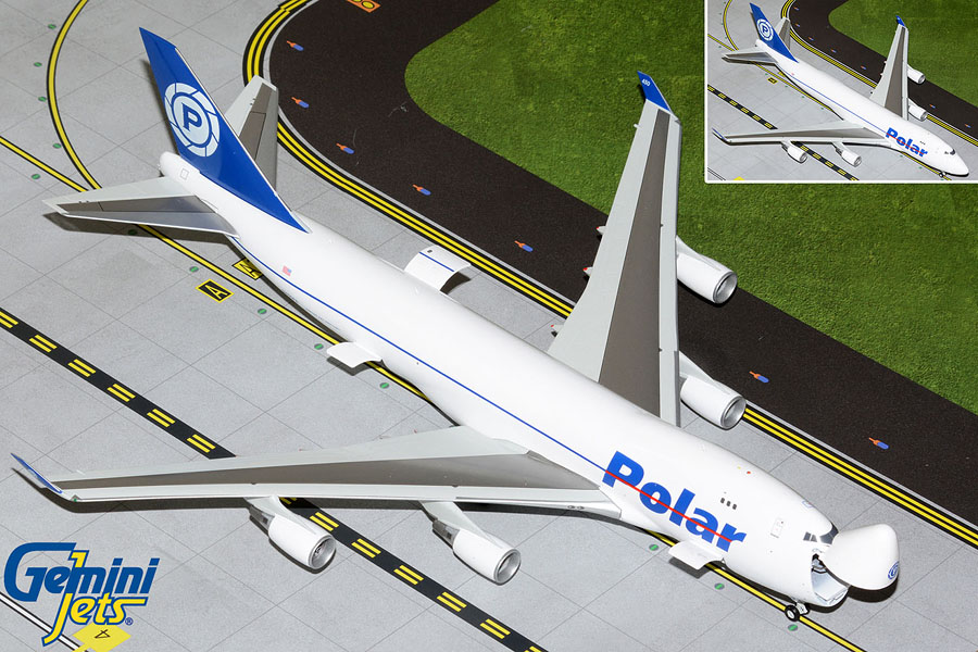 G2PAC938 GEMINI 200 Polar Air Cargo B747-400F Interactive Series