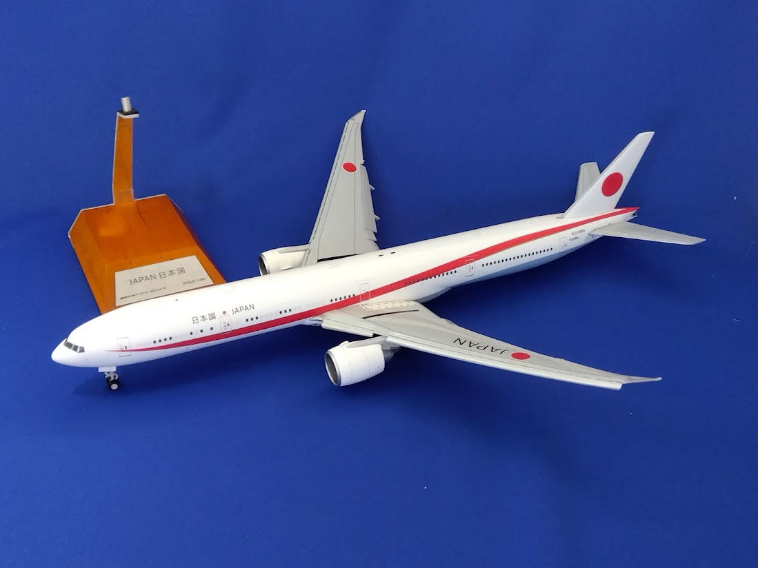 LH2072A JCWING JASDF / 日本国政府専用機 B777-300ER N509BJ FlapDown