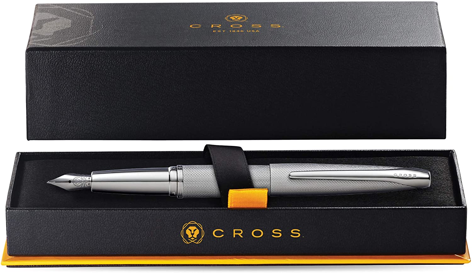 Fountain Pen | ATX Sandblasted Titanium Gray Steel – A.T. Cross