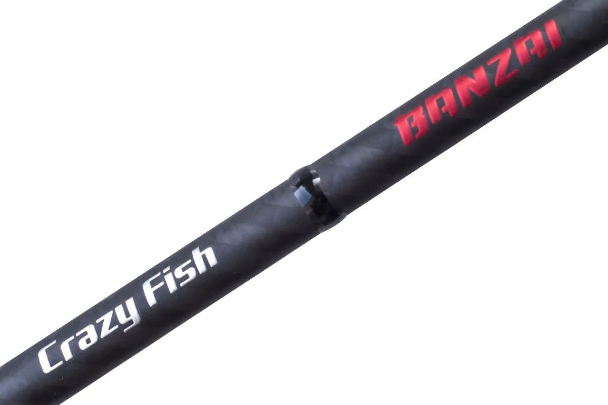 Купить Спінінг Crazy Fish Banzai BSR692ULS (0.8-5g 207cm) недорого
