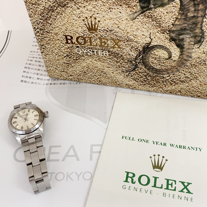 ロレックス ROLEX オイスターパーペチュアル レディース 6718 自動巻