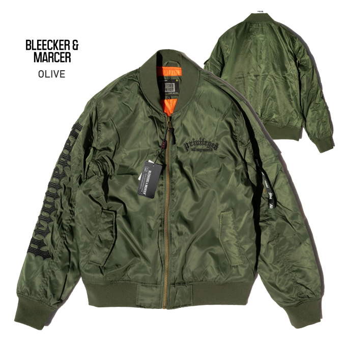 ラコスバーガー MA-1ジャケット RACCOS BURGER MA-1ジャケット【追加