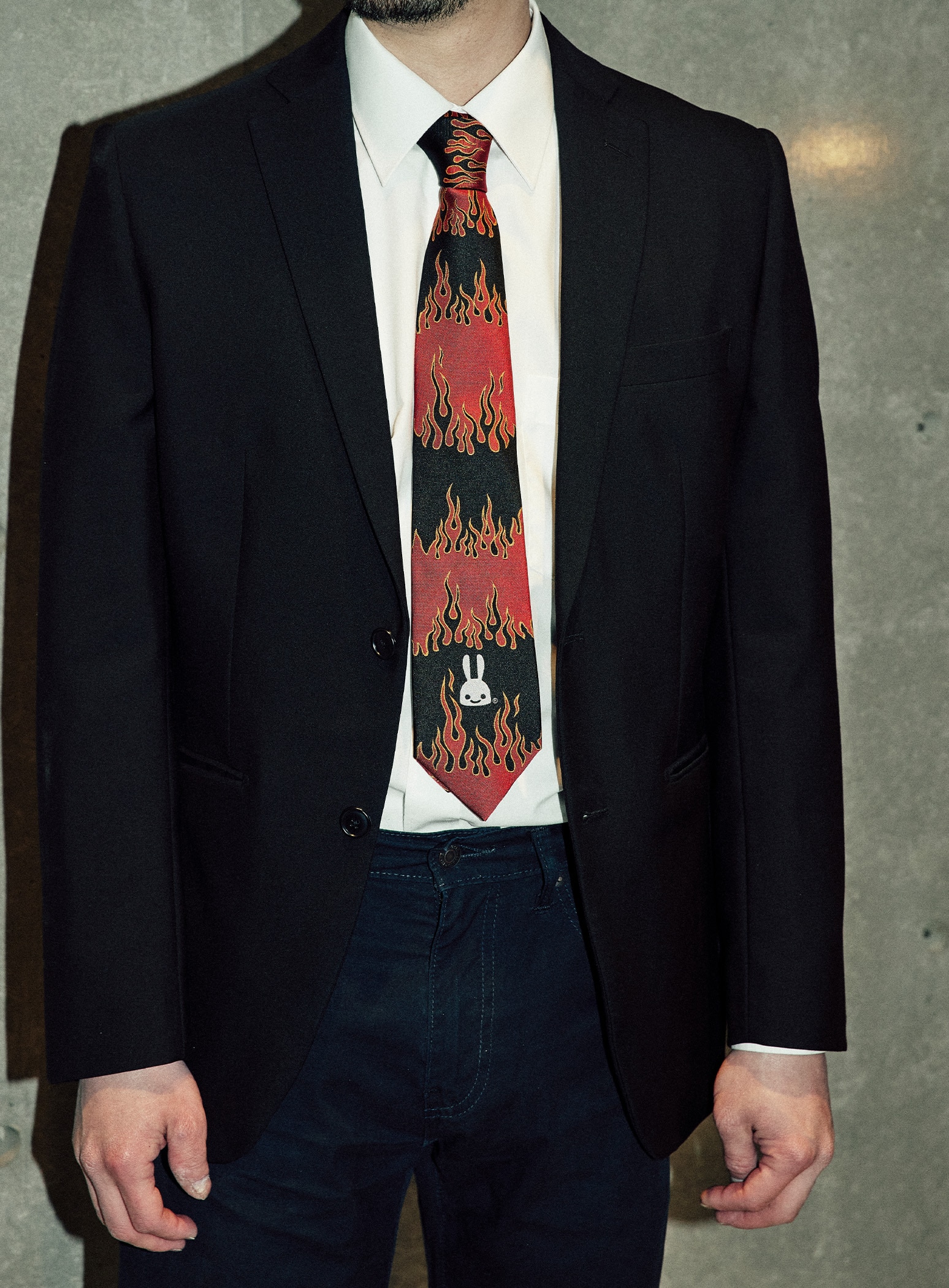 ネクタイ ファイヤー｜ウサギがいる｜CUNE ONLINE STORE