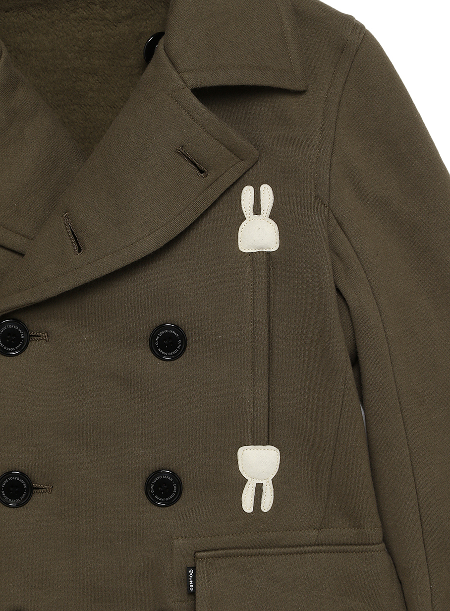 コットンPコート｜ウサギがいる｜CUNE ONLINE STORE