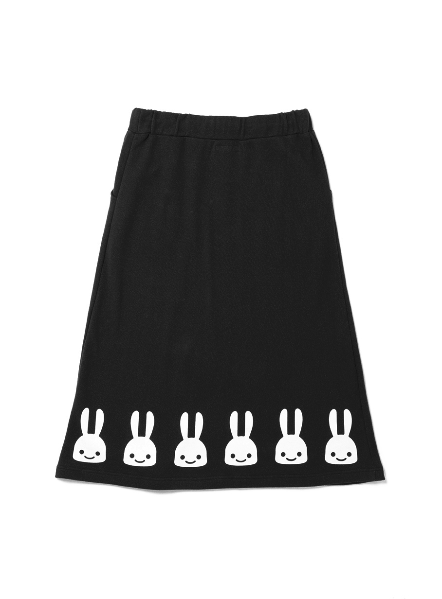 スウェットスカート-Uたくさん｜ウサギがいる｜CUNE ONLINE STORE