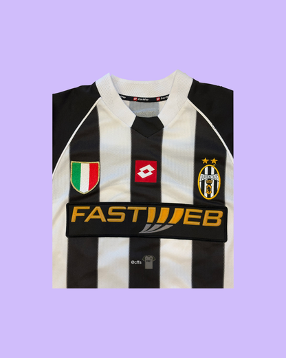 Juventus 2002/03 Lotto Home Jersey L – Cult Fave Football Shirts