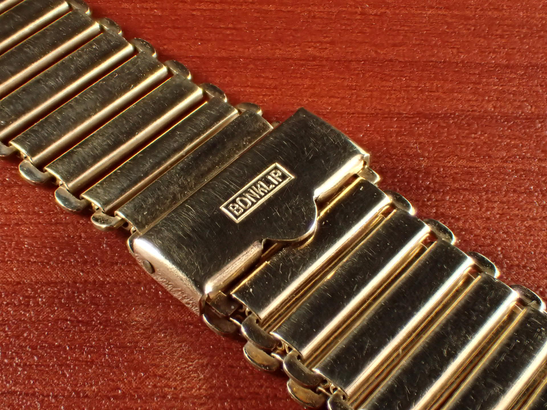 ボンクリップ バンブーブレス NOS リンク16mm 取付18mm YGF 1940年代