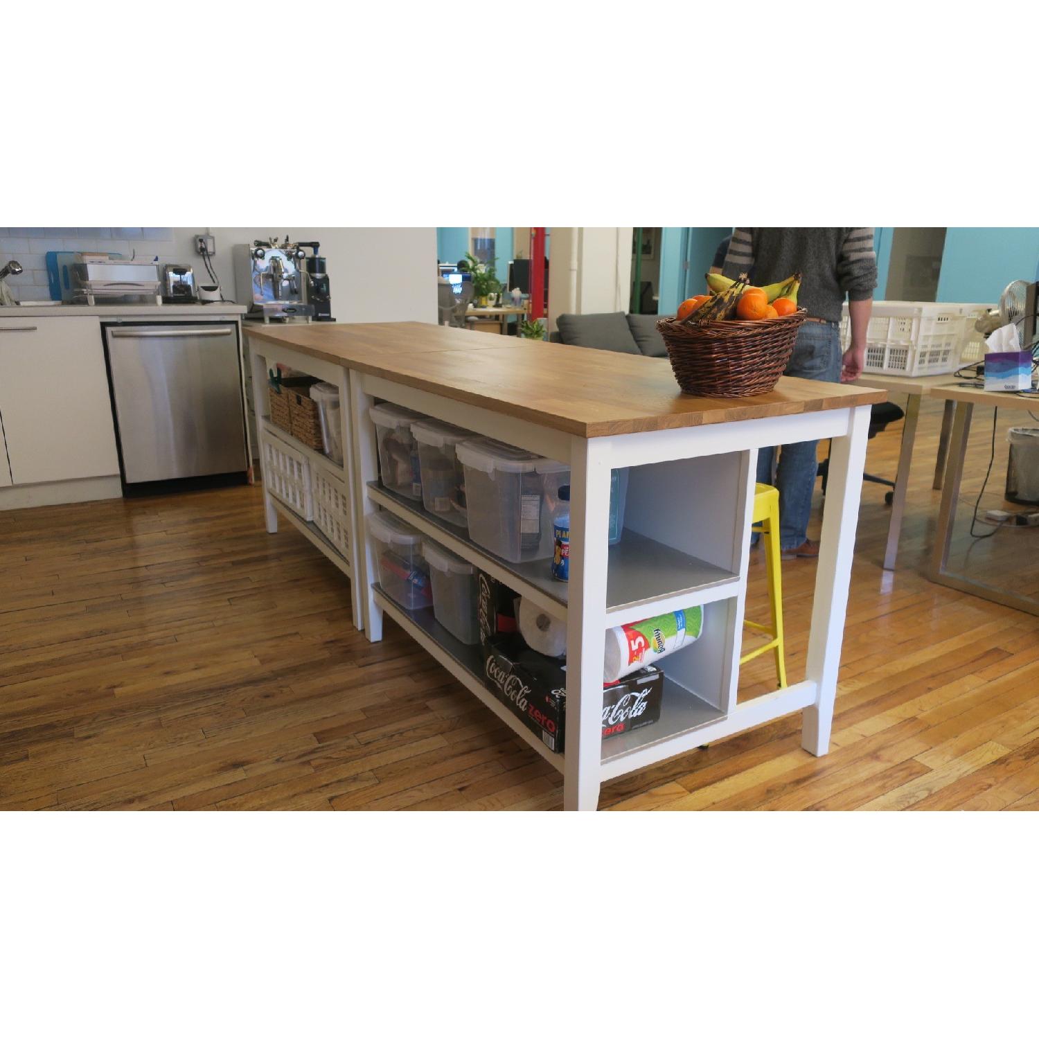 Ikea Stenstorp Kitchen Island - AptDeco