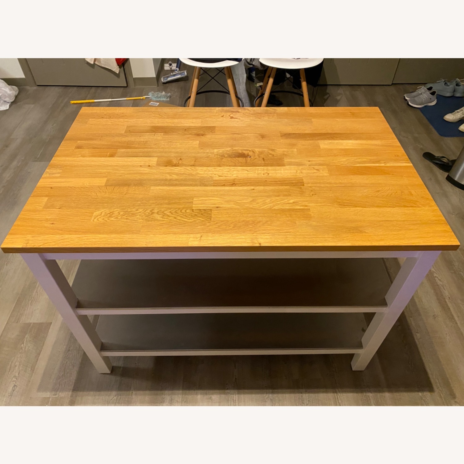 IKEA Stenstorp Kitchen Island and Table - AptDeco