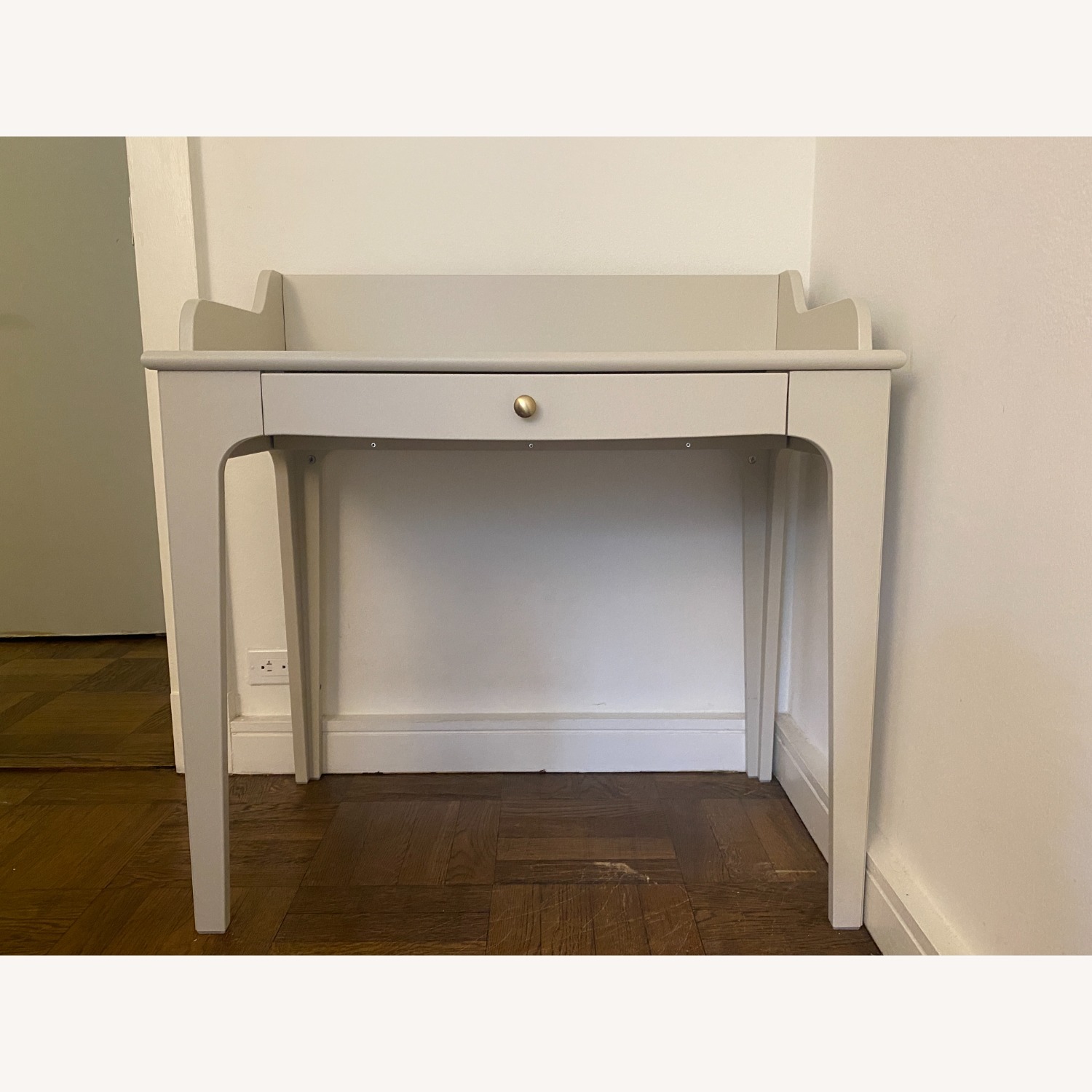 IKEA LOMMARP Desk, Dark blue-green - AptDeco