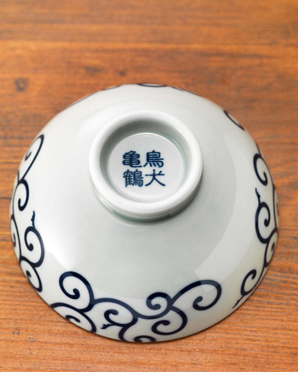 波佐見焼 茶碗【鳥・青】 | 堀江陶器 | DCTgarden SHOPPING MALL