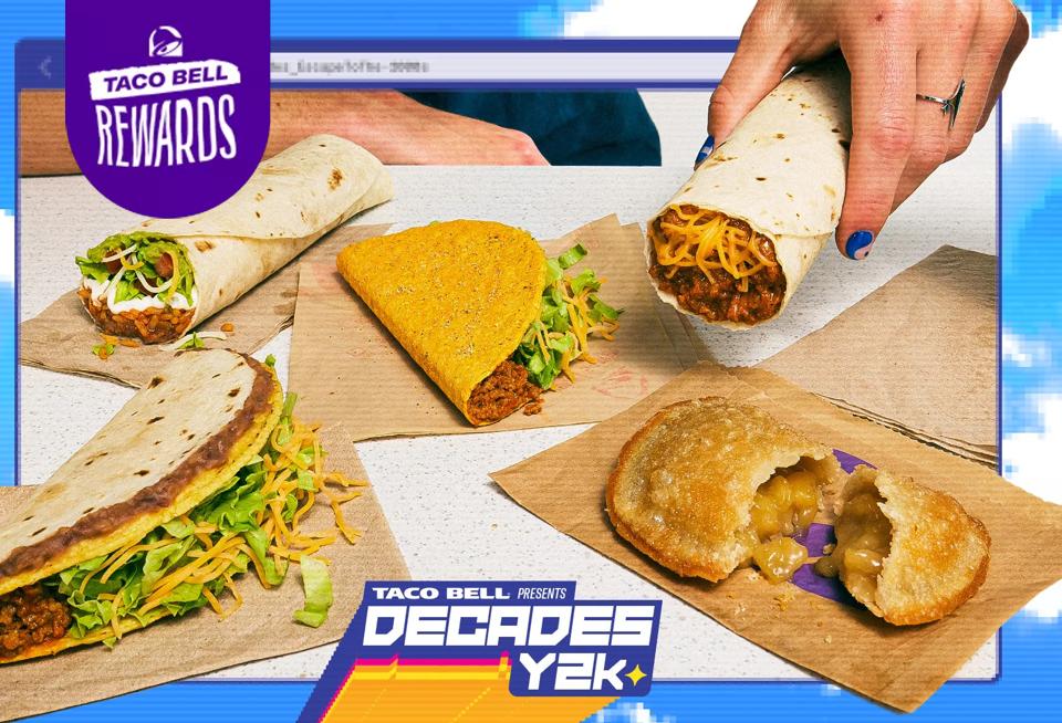 The Decades Y2K Menu | Taco Bell® Newsroom