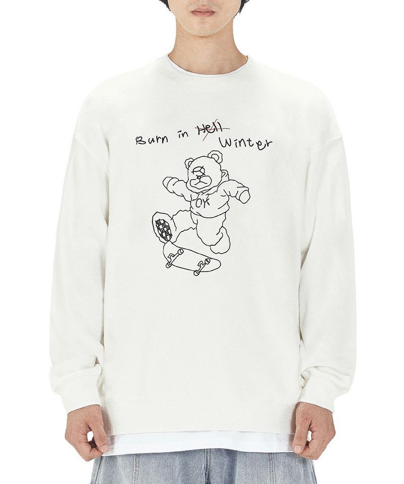 OY オーワイ スケートボーダー オードリー スウェット/全2色 | DAESE