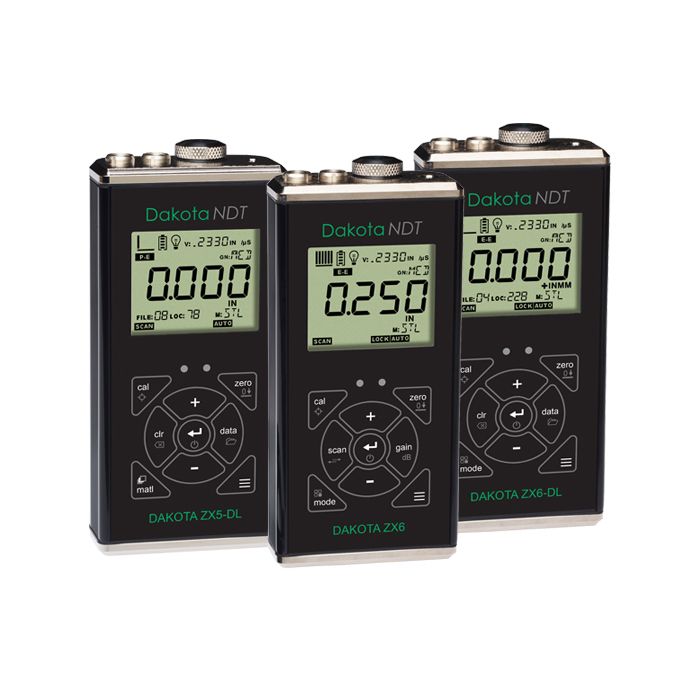 Dakota ZX Thickness Gauges | Reliable Corrosion Thickness