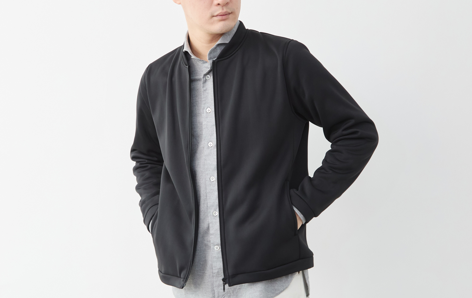 エアーブルゾン/ウィンタースペック/MA-1/ブラック | Factelier