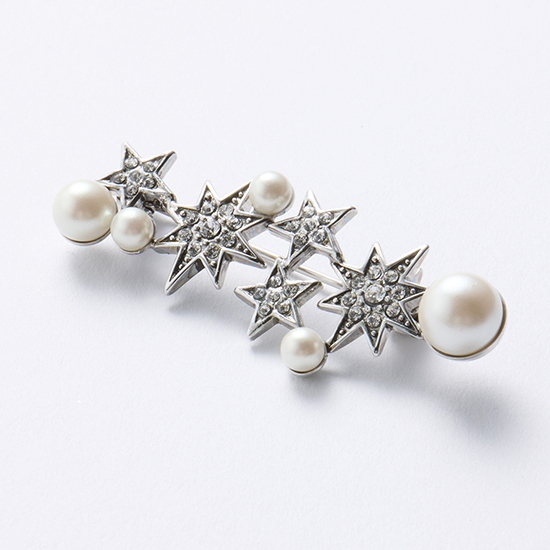 イスラエルBat-Amiシルバー24Kプレートストーンブローチとイヤリング