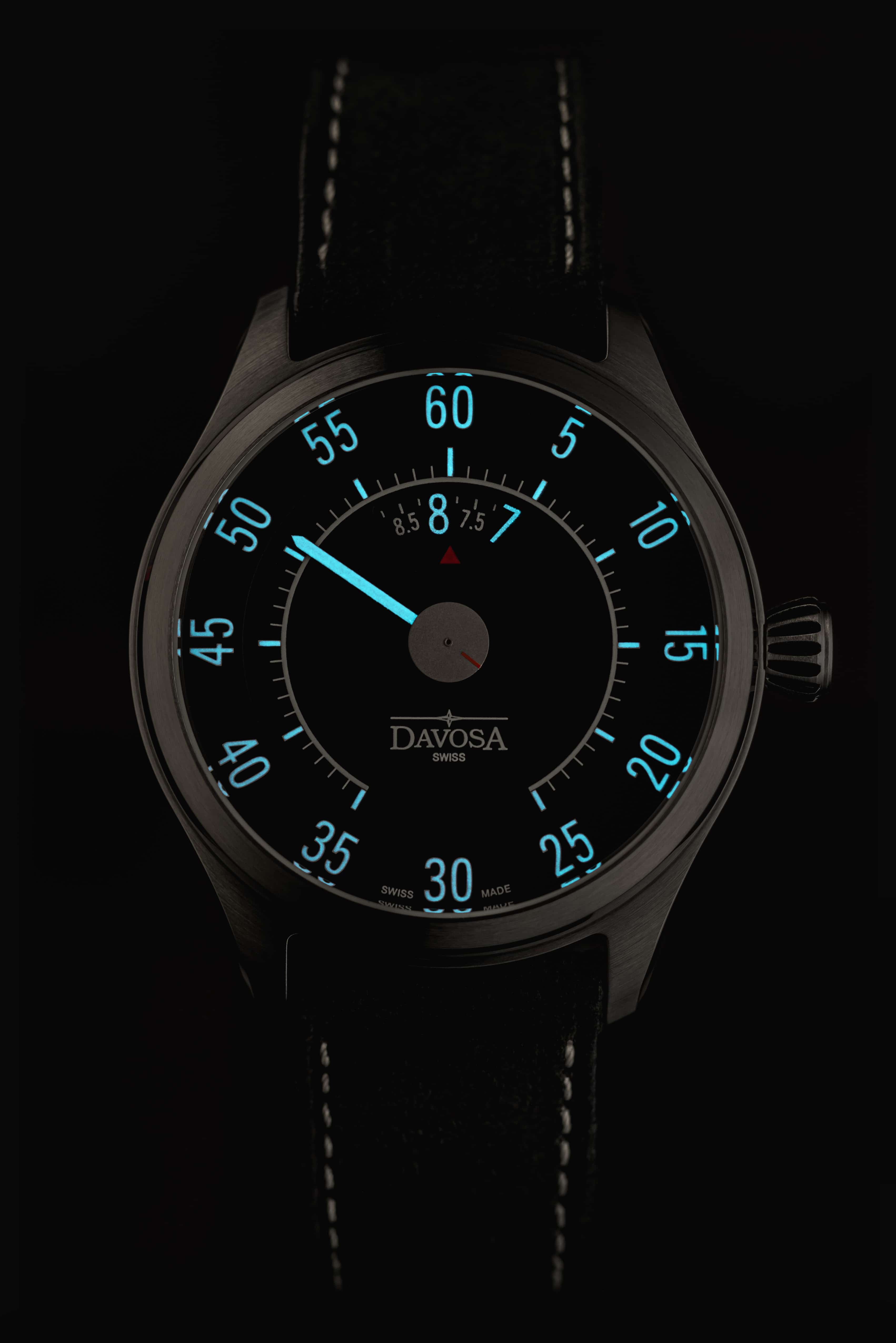 Newton Automatic Speedometer Black Black Pilot Racing Watch