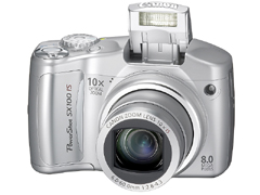 キヤノン、光学10倍ズーム搭載の新シリーズ「PowerShot SX100 IS」