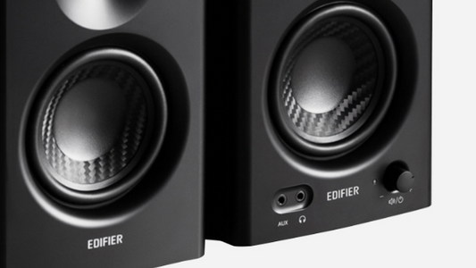 Edifier】モニター用スピーカー 最大42W出力 ED-MR4-BK - でものっちゃ