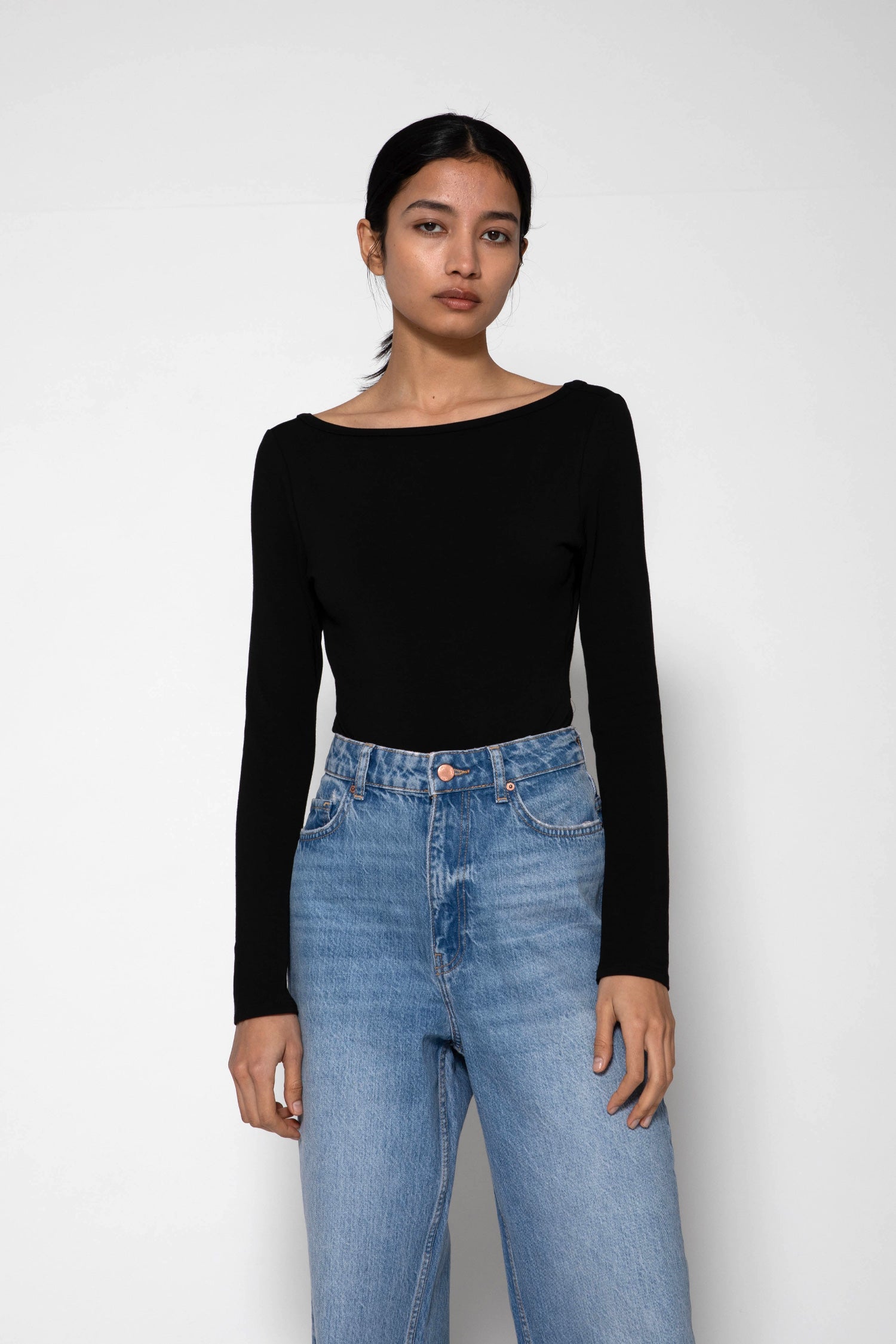 Collagen Twisted Back Bodysuit – determ;