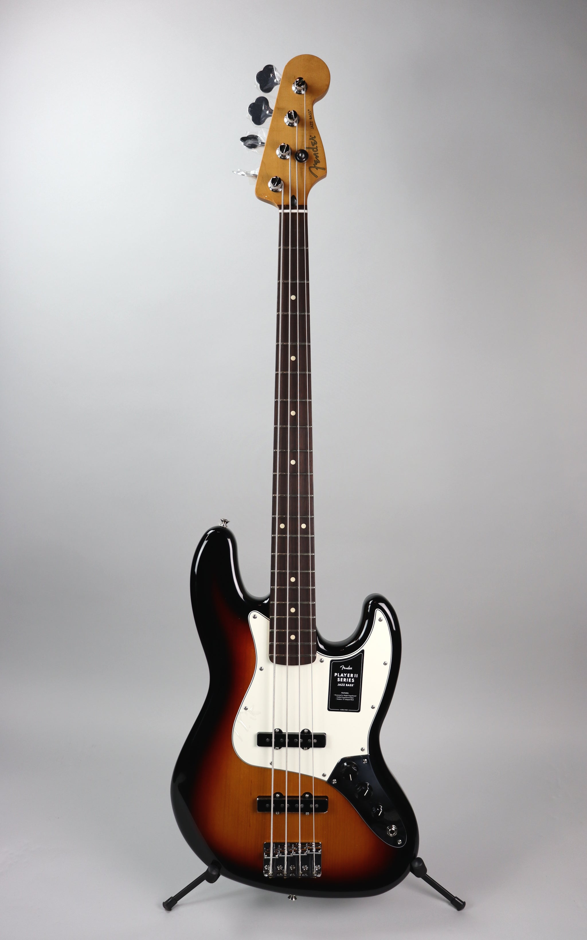 Fender Player II Jazz Bass 3-Tone Sunburst – Detroit Guitar
