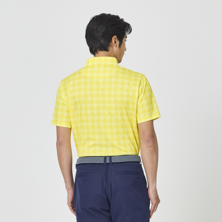 スリクソン チェックプリント半袖シャツ SMS5154M【M.collection】25SS