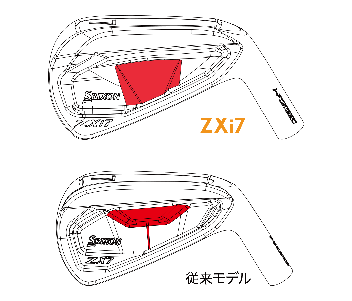 スリクソン ZXi7 アイアン N.S.PRO MODUS3 TOUR 120 スチールシャフト