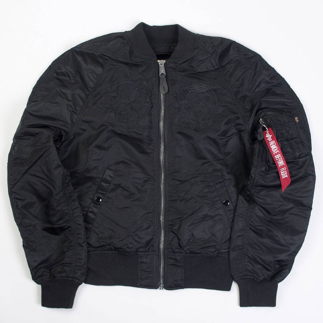 Alpha Industries Men MA-1 Souvenir Shinto Jacket black