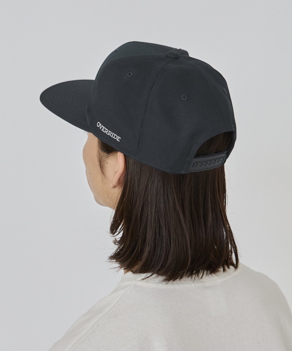 OVERRIDE P.TWILL BASIC SB CAP | 61cm～63cm(82) BLACK (01
