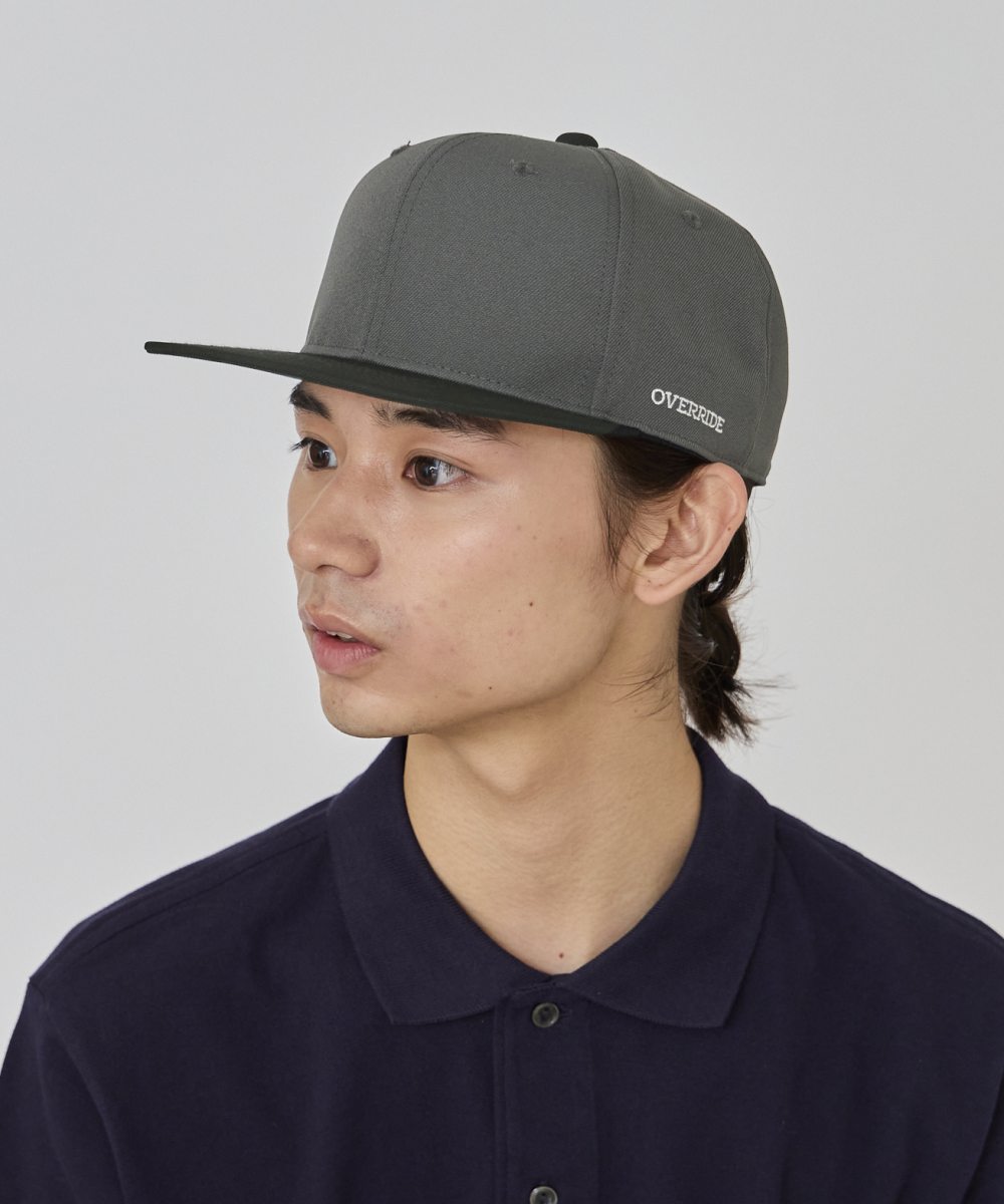 OVERRIDE P.TWILL BASIC SB CAP | 61cm～63cm(82) BLACK (01
