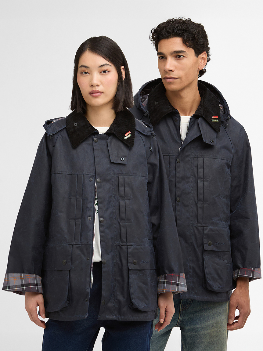 Barbour × Levi's》【BEDALE / ビデイル】ワックスジャケット オーバー