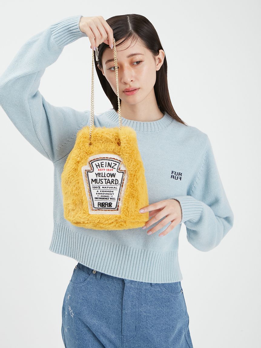 HEINZコラボ】エコファーショルダーバッグ(バッグ)｜FURFUR（ファー