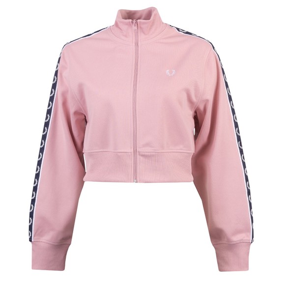Fred Perry Cropped Taped Track Jacket | Oxygen Clothing