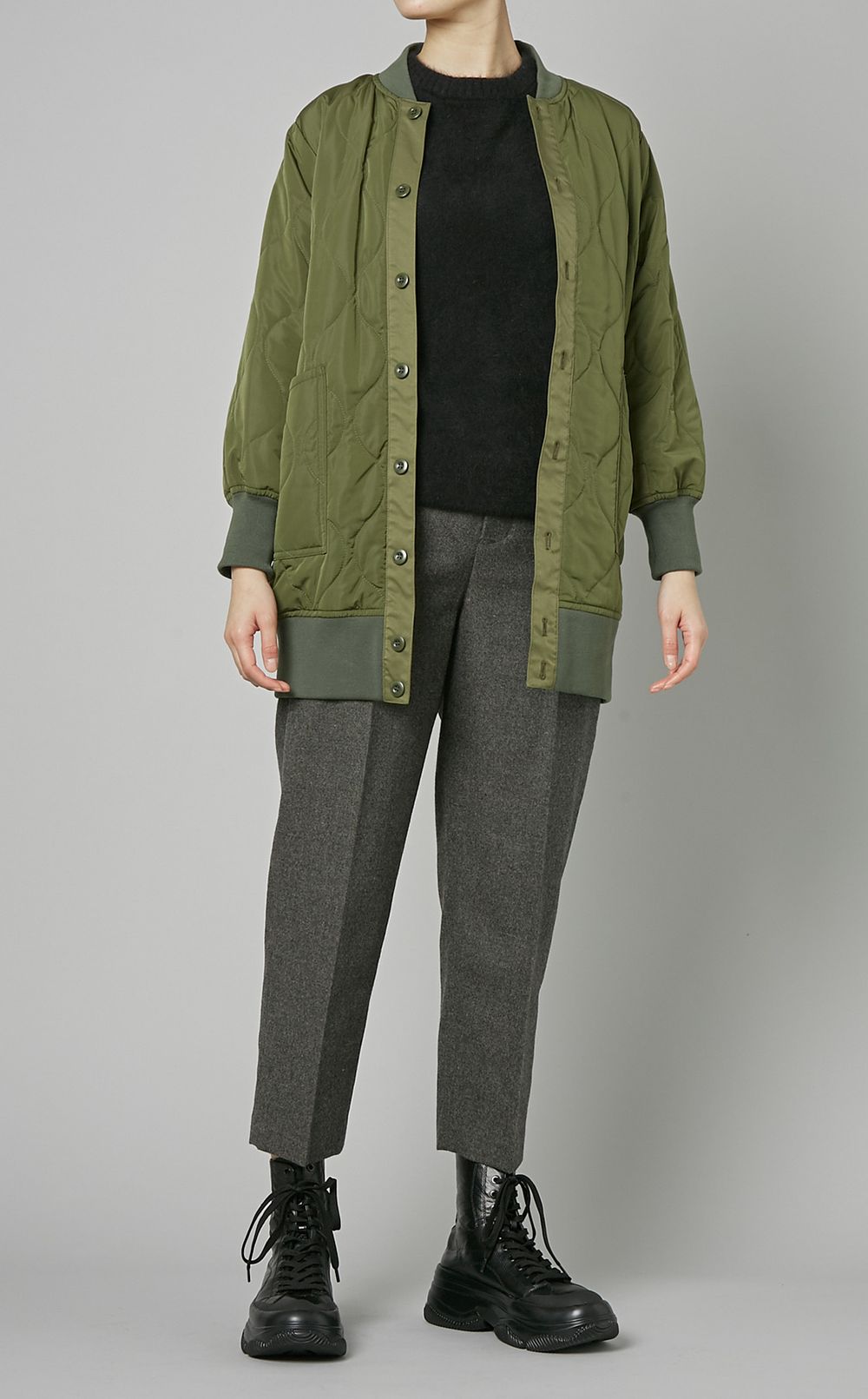 lelill｜3wayバックタックモッズコート