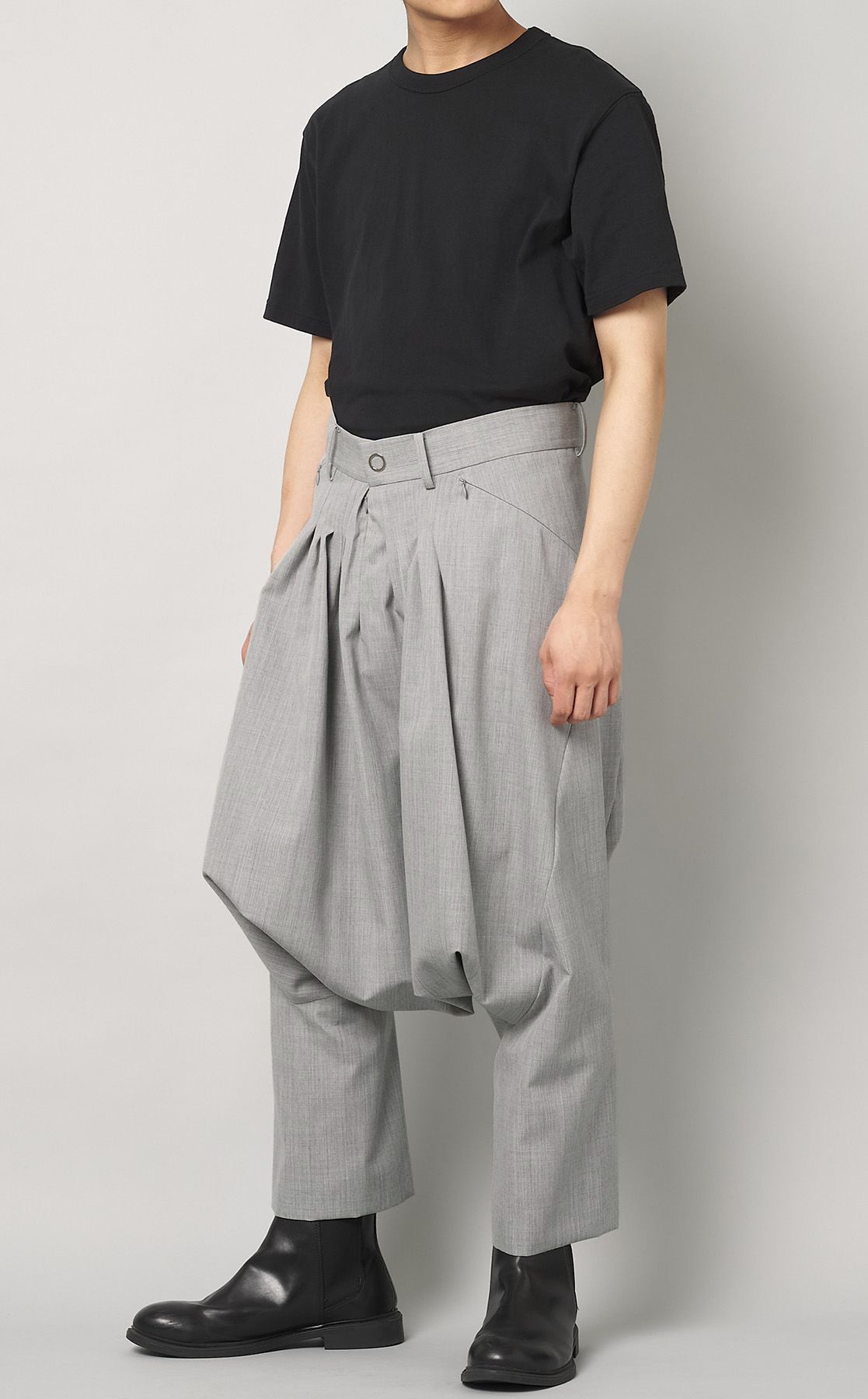 FUMITO GANRYU｜ウールサルエルスラックス