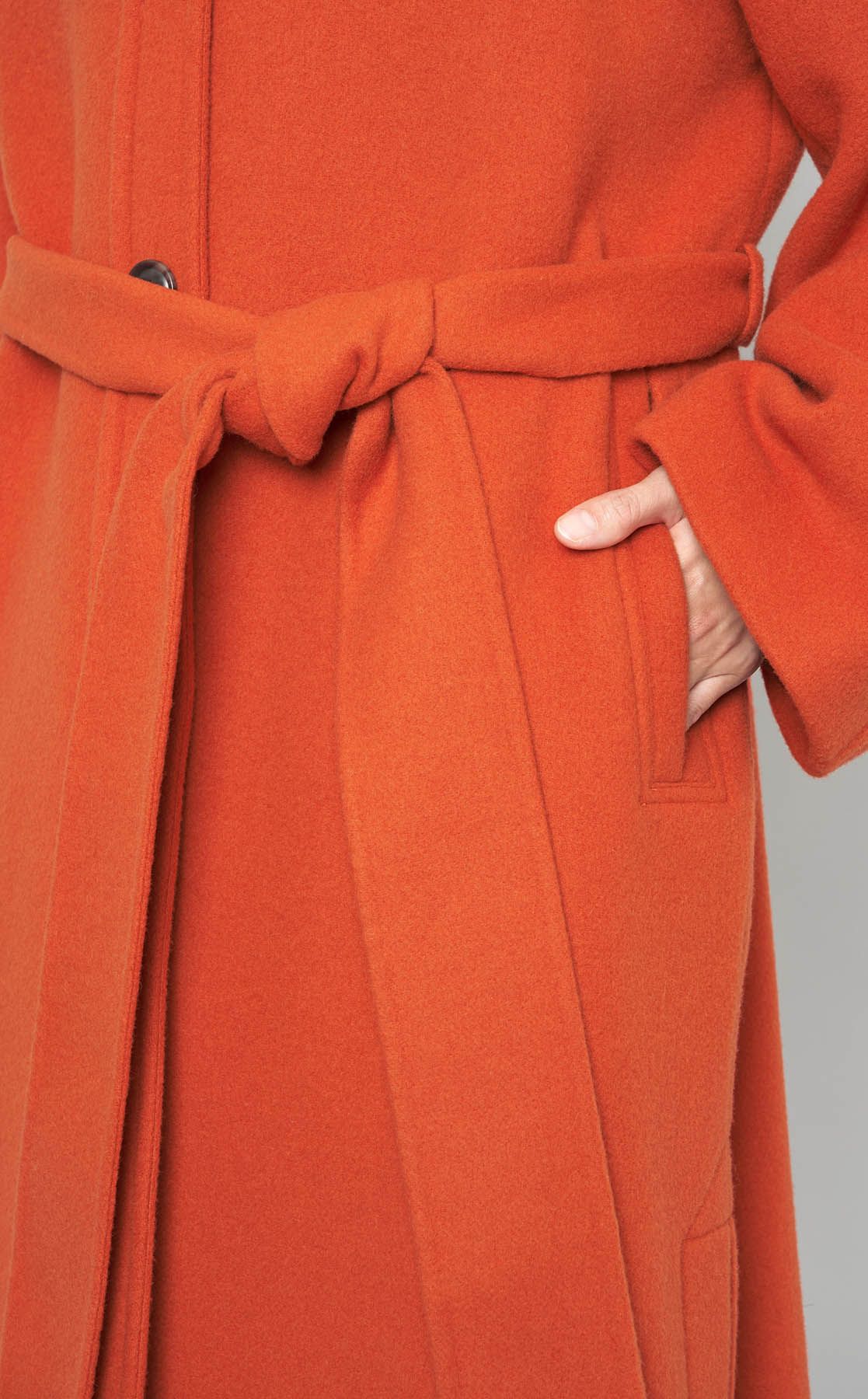 styling/｜ワイドカラーロングコート