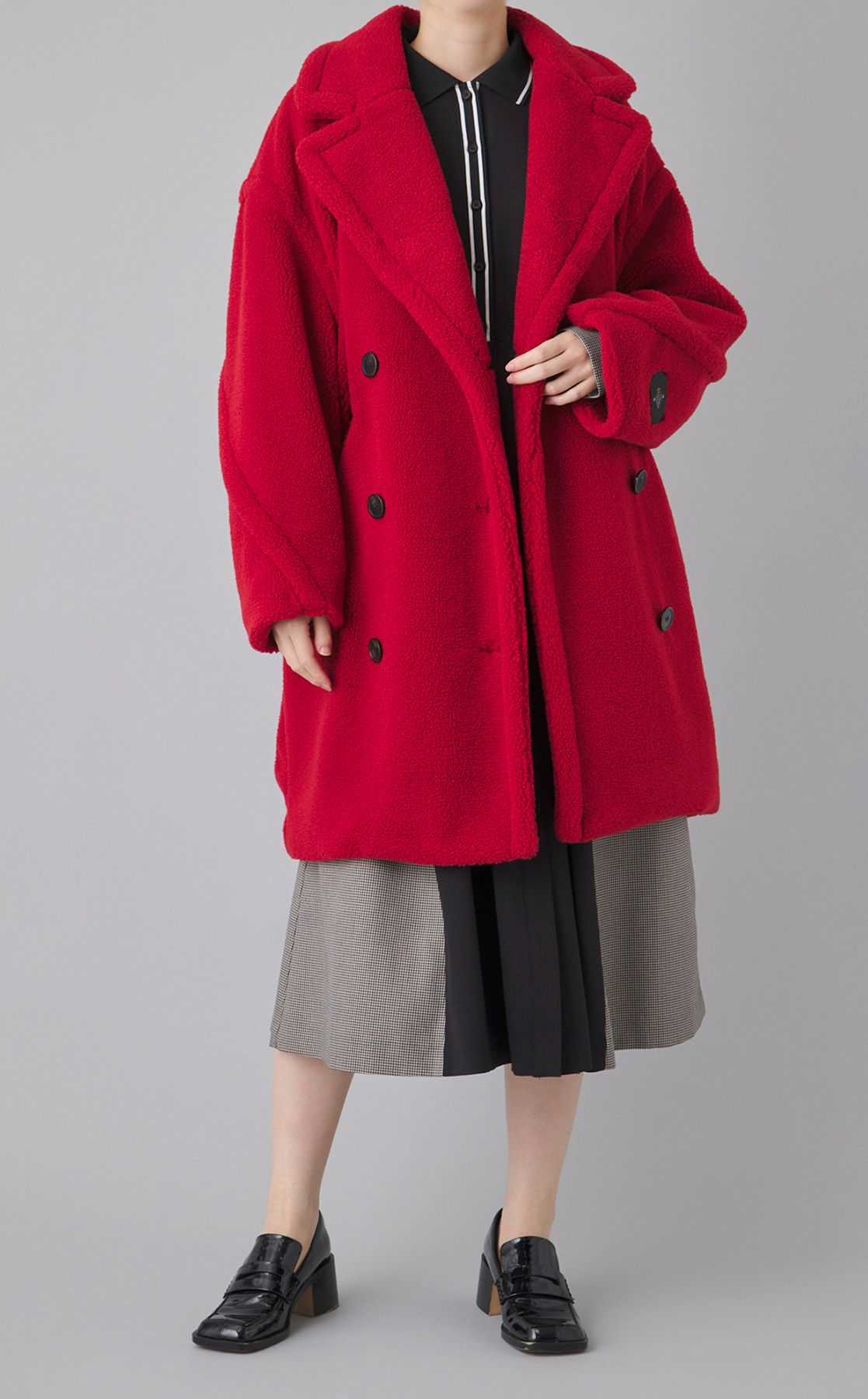 Mila Owen｜オーバーサイズボアコート