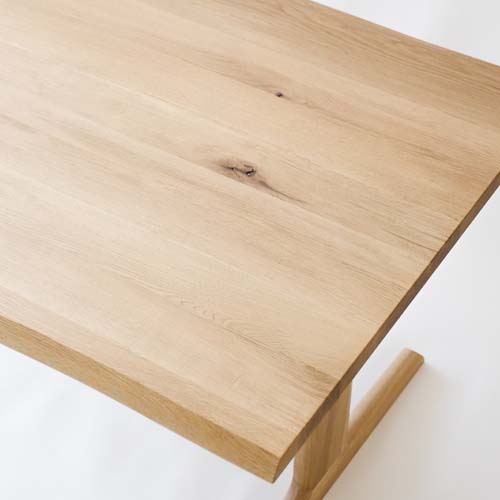 飛騨家具 hida 飛騨産業 風のうた テーブル 2本脚 国産家具 無垢