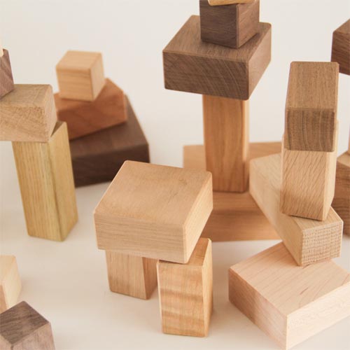 旭川クラフト Leaf Style リーフスタイル つみ木 国産クラフト 木製