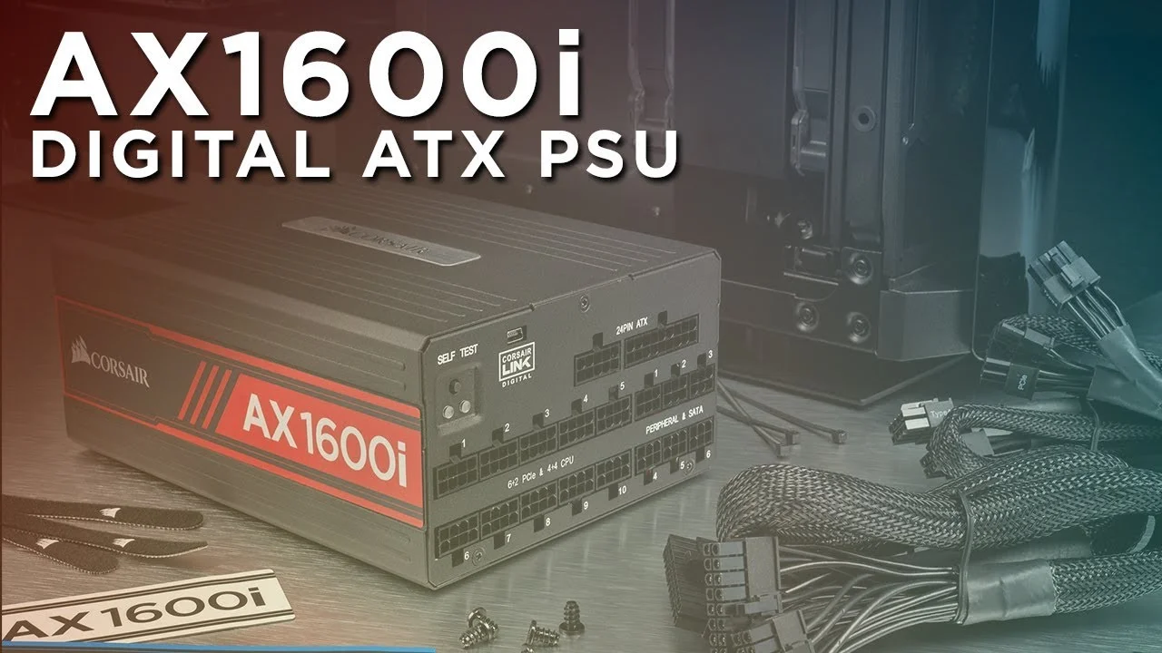 CORSAIR AX1600i デジタルATX電源 - 世界最高の電源がさらに進化 | CORSAIR