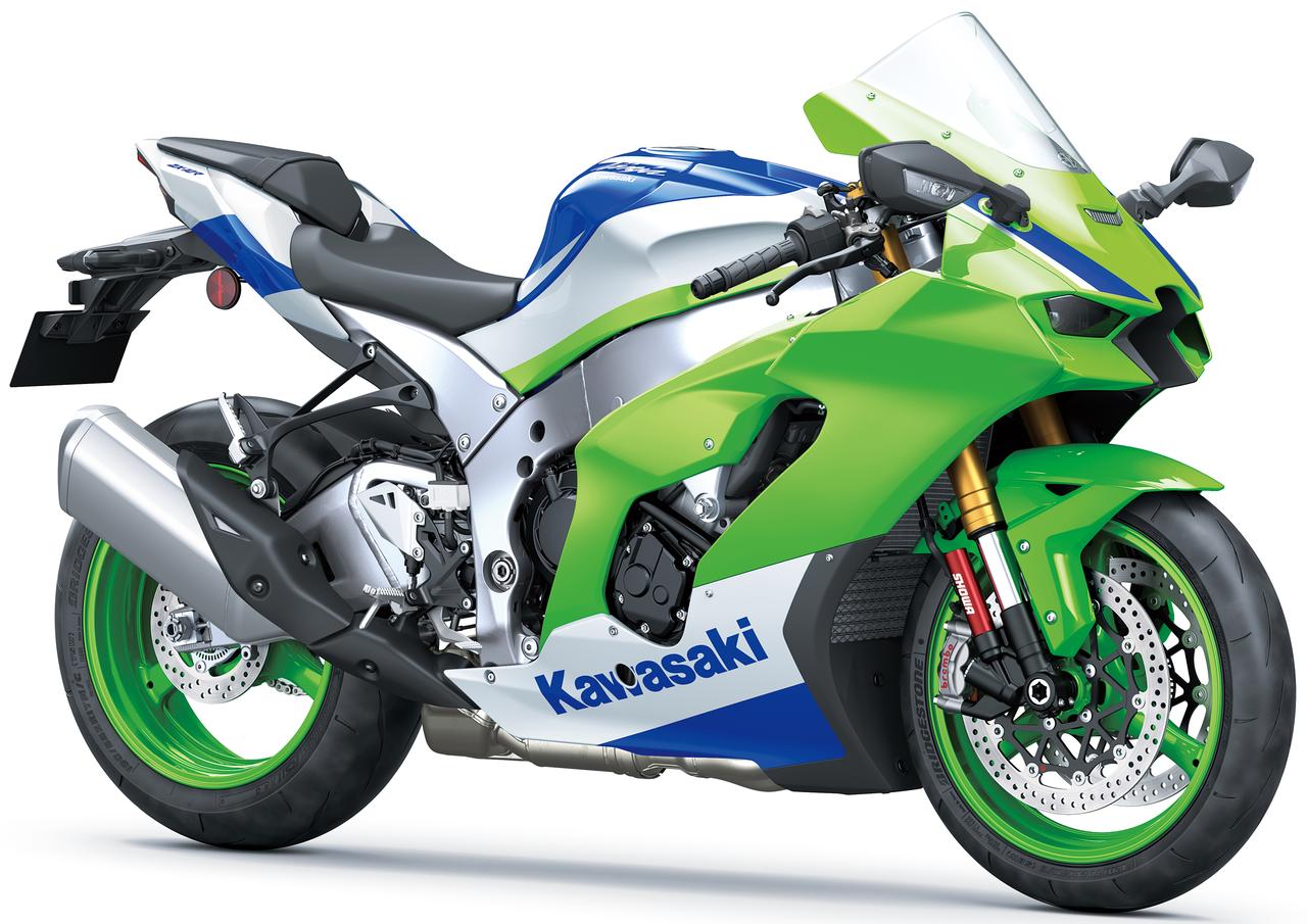 Ninja40周年記念のZXシリーズが続々登場｜ZXRカラーのアニバーサリー