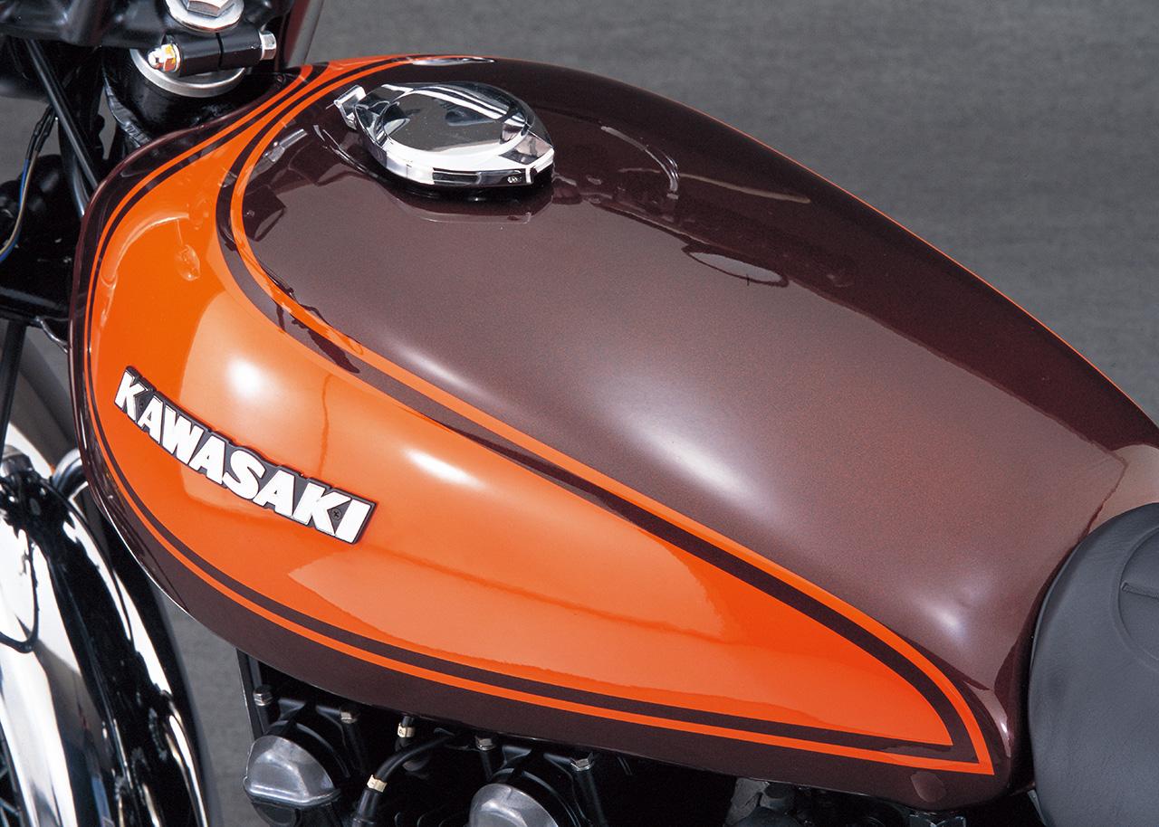 Z系 カワサキフェールタンク 黒 当時物 - カワサキ kawasaki/H1/H2/Z1