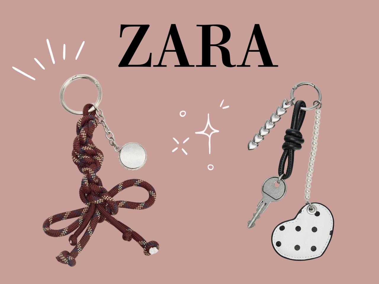付けるだけでシャレ度UP♡【ZARA】鍵にもバッグにも◎「チャーム