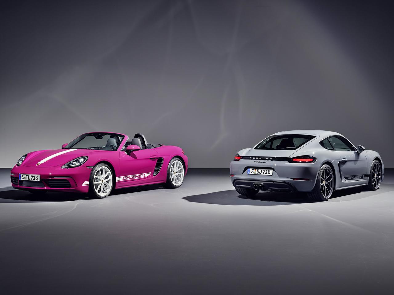 ポルシェ 718ボクスター／ケイマン「スタイルエディション」の予約受注