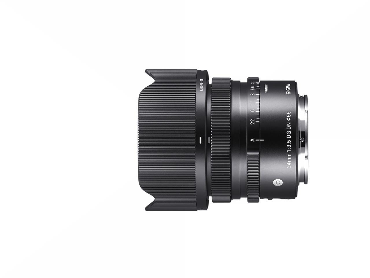 シグマは「SIGMA 24mm F3.5 DG DN ｜Contemporary」を発表。価格は税別